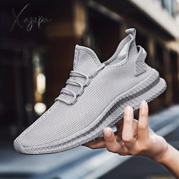 Comfort Plus Men’s Slip-On Sneakers - Ultra-Lightweight Breathable Odor-Resistant Athletic Shoes